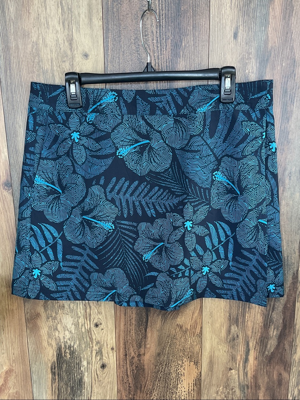 Rip Skirt Tropical Mini Wrap Skirt L 356B